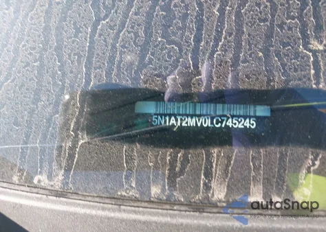 2020 Nissan Rogue S/Sl/Sv из США, поврежденный, VIN 5N1AT2MV0LC745245